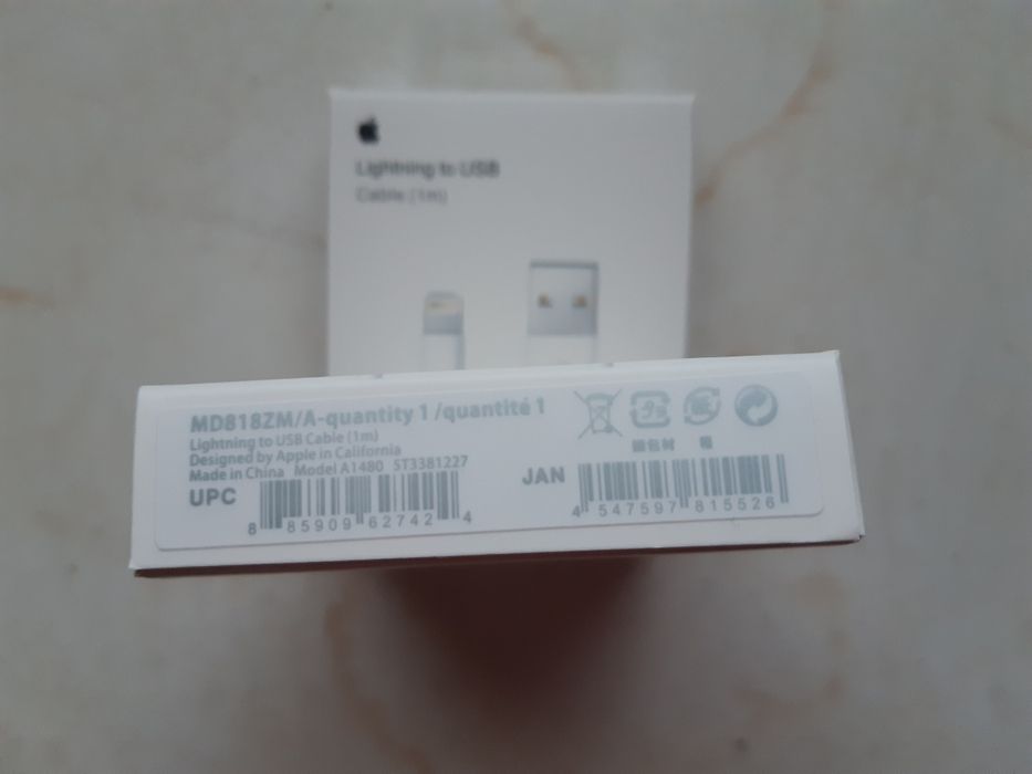 Kabel Lightning to USB do iPhone NOWY