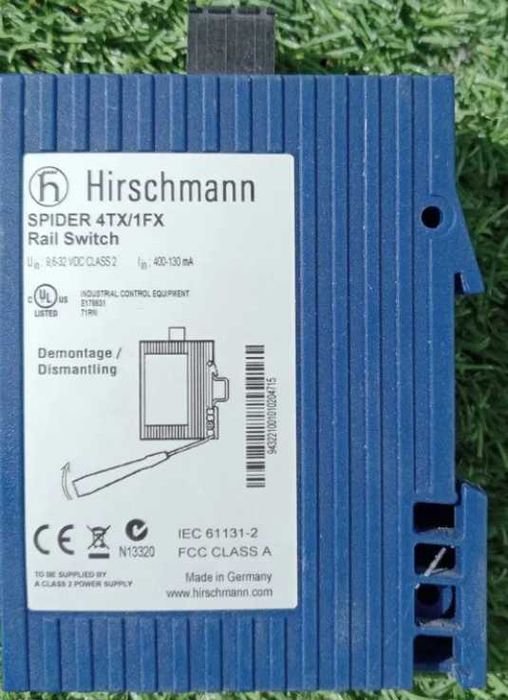 Hirschmann Switch – 4TX/1FX