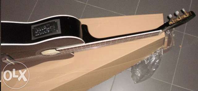 Set guitarra eletroacústica com equalizador e cordas nylon64550169742850123