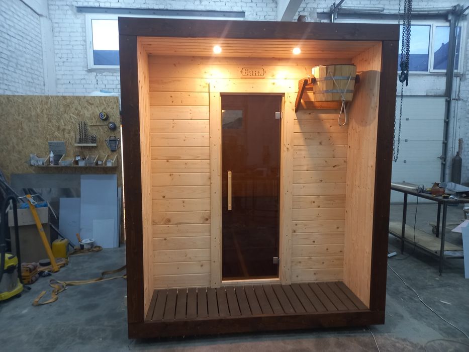 Баня для дому. Лазня на дровах.