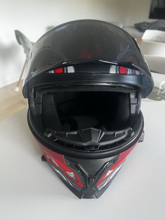 Capacete de mota c/ intercomunicador
