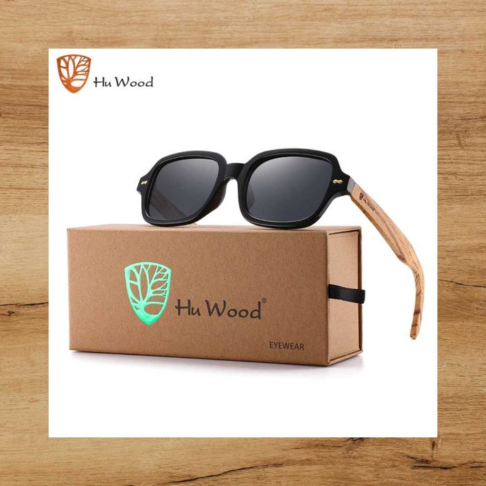 Óculos de sol "SQ" - HU WOOD (Envio incluído)