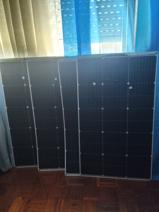 200W kit Painéis Solares Flexíveis