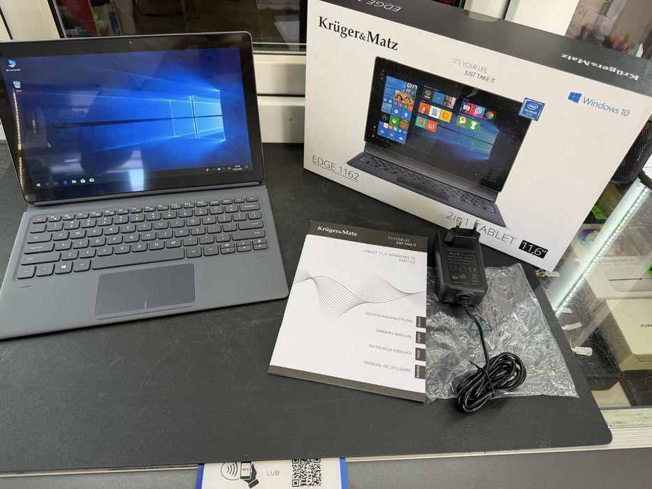 Nowy laptop-tablet Kruger Matz EDGE 1162, Komplet, Windows