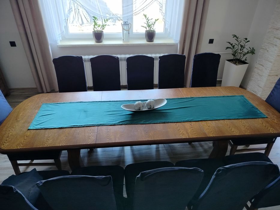 Stół dębowy rozkładany