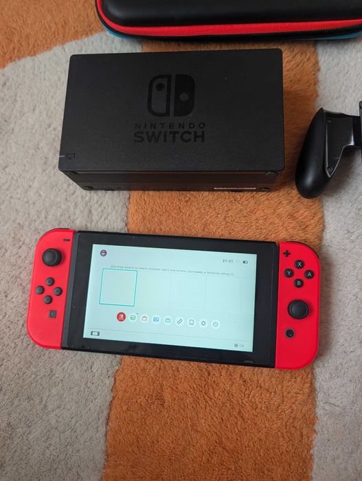 Nintendo Switch V2 (Neon Red)