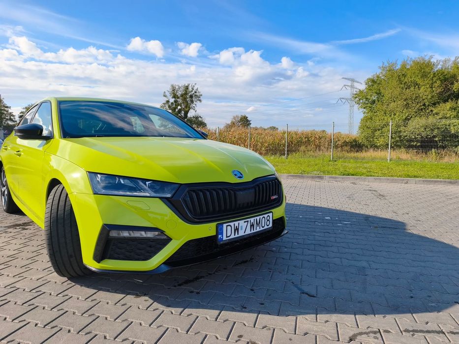 Skoda Octavia Skoda Octavia RS, Bezwypadkowy, Pierwszy właściciel
