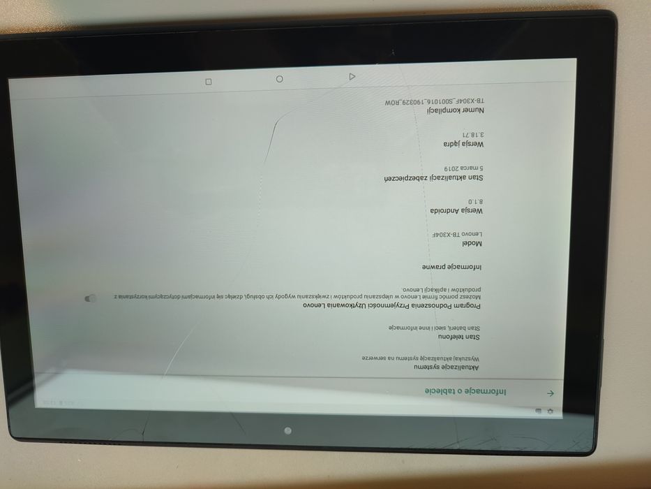 Tablet Lenovo TB-X304F