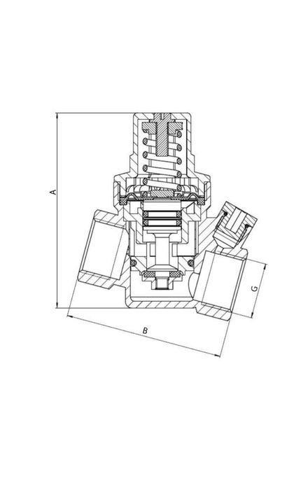 Редуктор тиску KOER KR.1253 1/2” (KR2665)