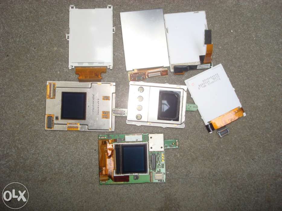 Nokia, Sonyericsson, Motorola - ecrans