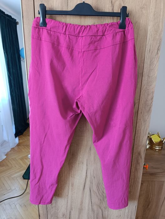 Spodnie fuksja 4XL