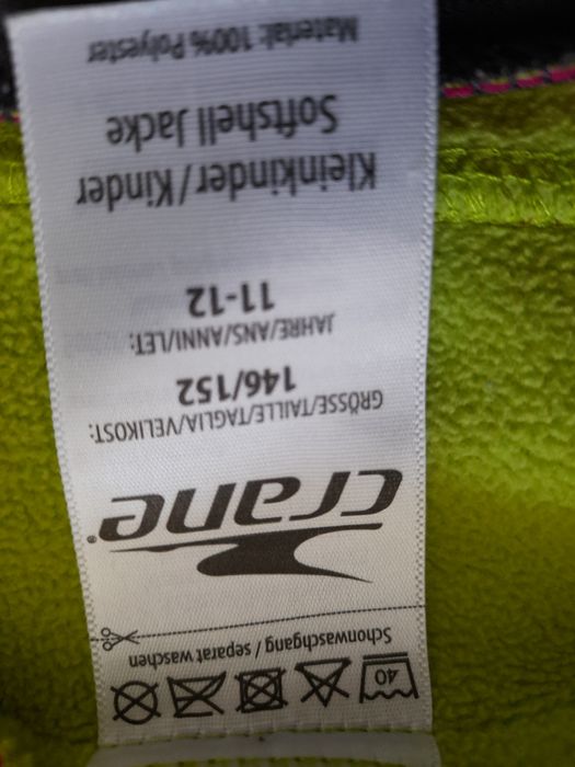 Softshell dziewczęcy