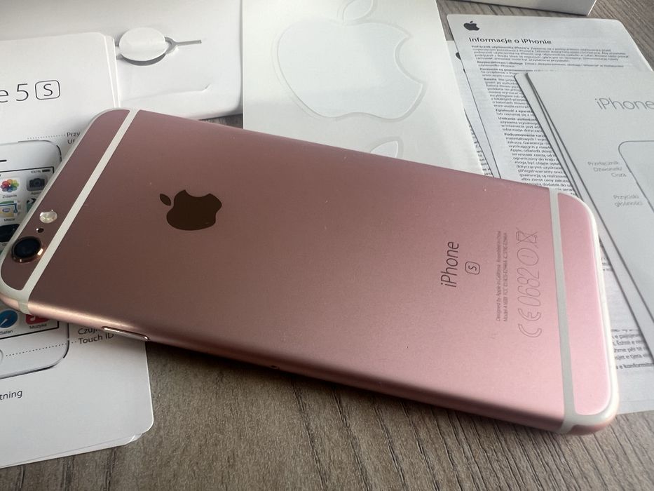 iPhone 6s 32 GB Rose Gold Bateria 100%