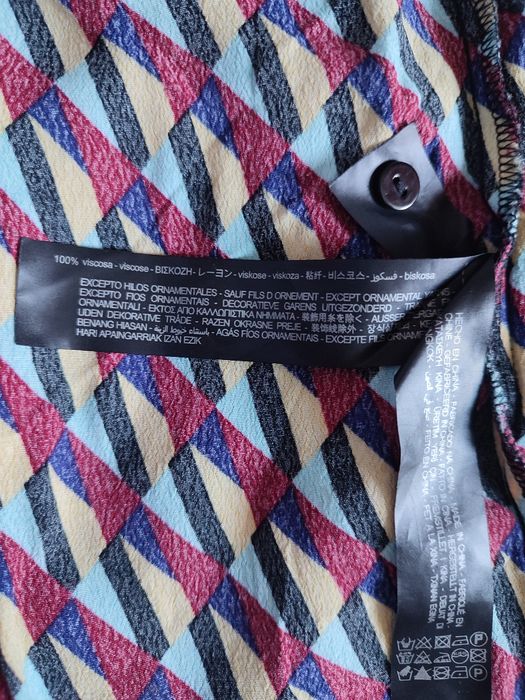 Плаття міді жіноче Zara 4786-258-400 M різнобарвне