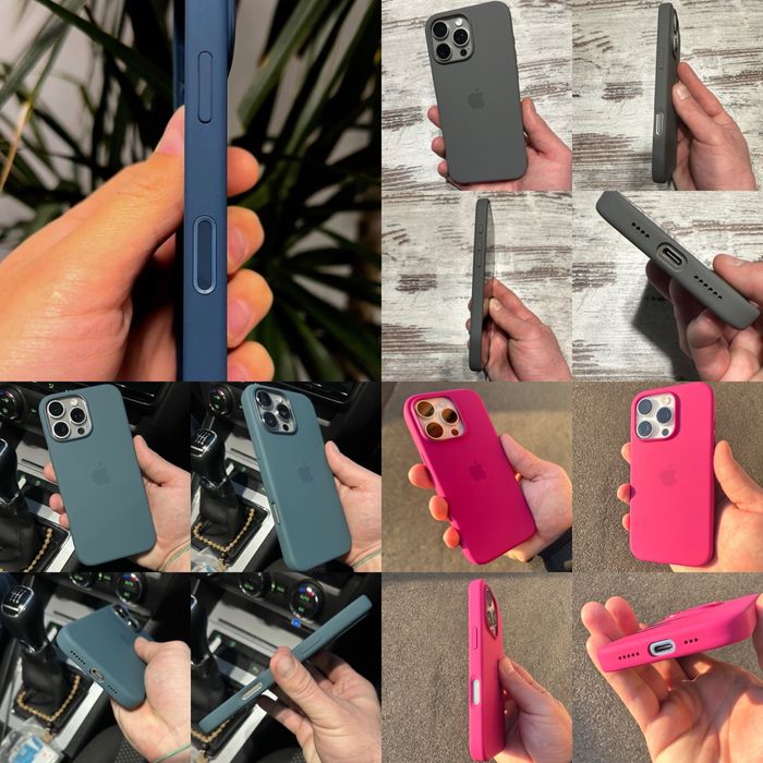 Iphone 16pro чехол magsafe люкс силиконовый чехол айфон 16 про люкс
