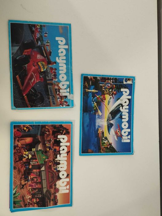 Mini catálogos Playmobil anos 90-2000