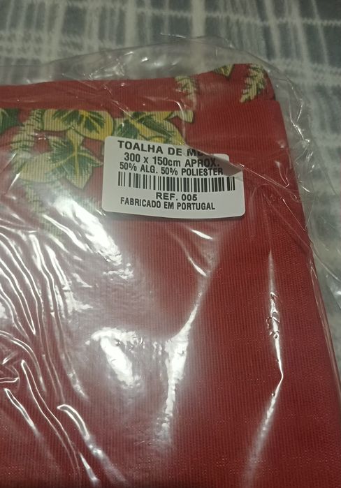 Toalha de natal em vermelho