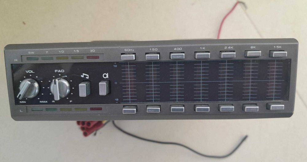 Equalizador/amplificador auto vintage Artikel BE 300