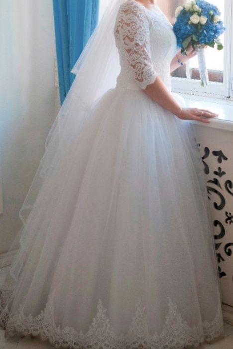 Весільня сукня плаття Фата