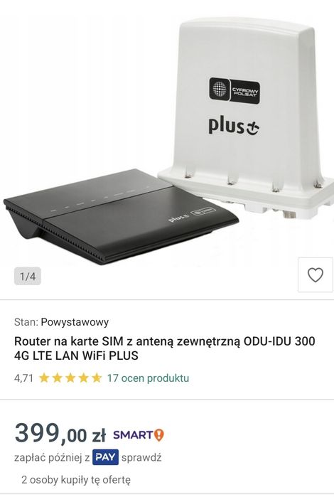 Sprzedam  ruter z modemem