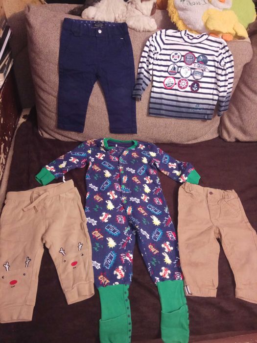 Вещи детские Chicco, Next, H&M на 9-12 мес. Бодики Next