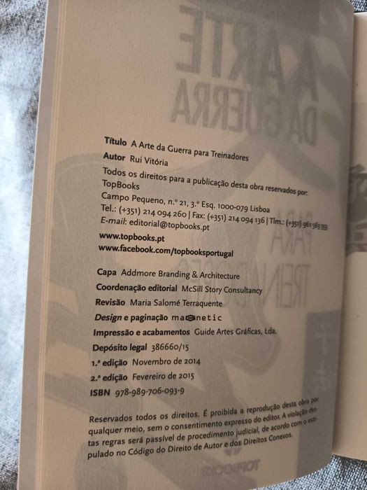 A Arte da Guerra Para Treinadores