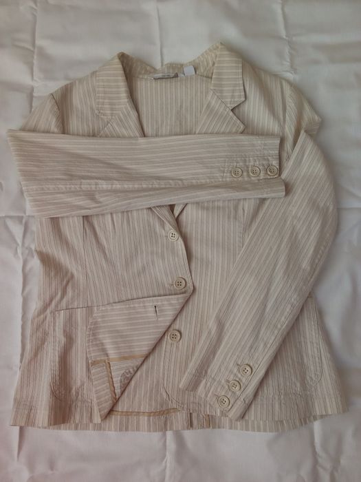 Вінтажний бежевий піджак