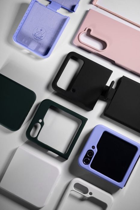 Преміум якість! Силіконовий чохол з мікрофіброю Samsung Galaxy Z Flip