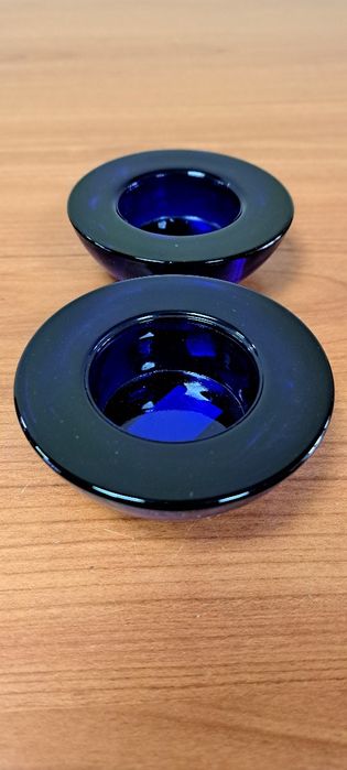 свічники скляні 2 шт.