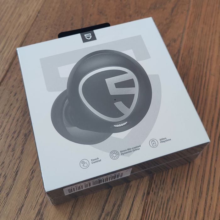 Soundpeats Free2 Classic black white навушники Bluetooth tws original