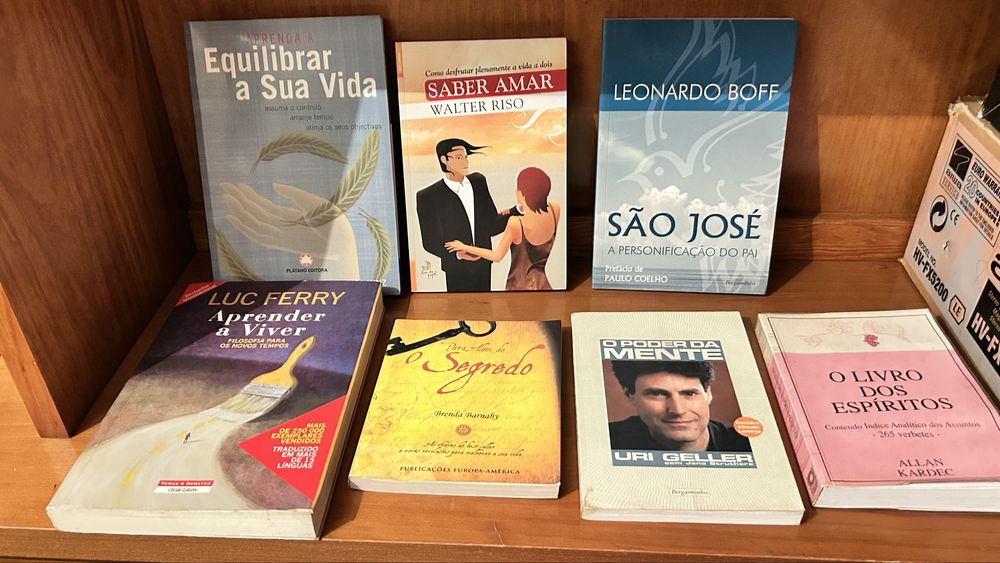 Lote Livros Filosofia, Autoajuda, e Espiritualidade