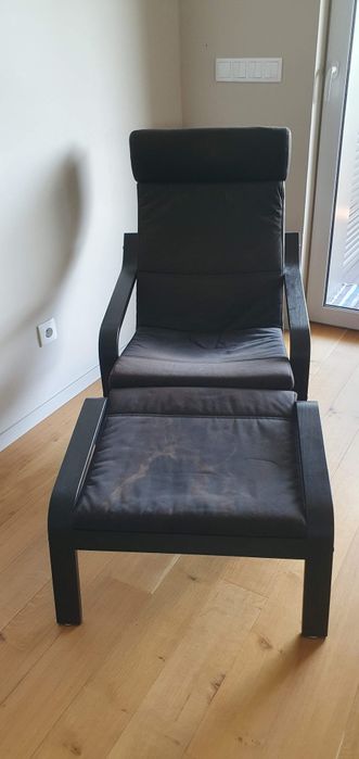 Poltrona IKEA preta