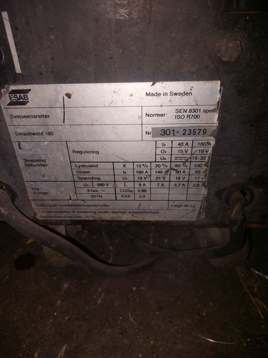 みうページ Migomat spawarka Esab 180 Mosina • OLX.pl