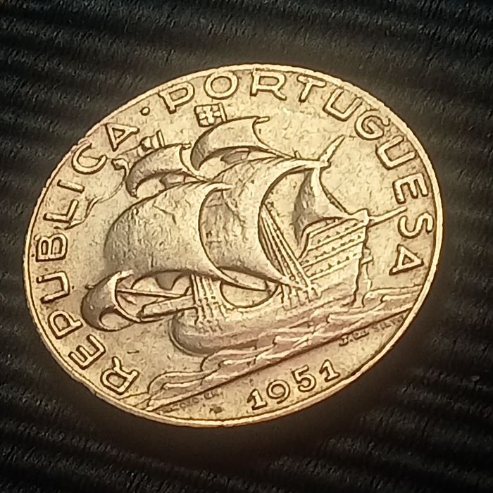 moeda prata 1951  2.50