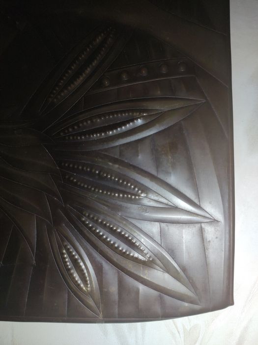 "ПАВЛІНИ" павичі чеканка  Розмір: 19×  49,5см. ретро винтаж.