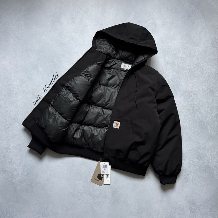 Зимний бомбер Carhartt Кархарт Зимовка Куртка Пуховик Оверсайз