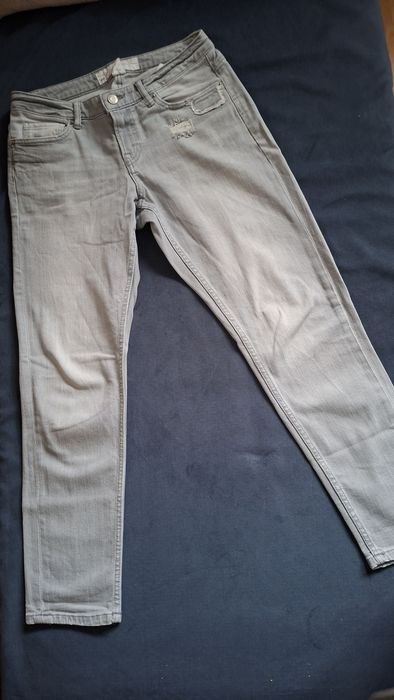 Spodnie jeansowe damskie z H&M