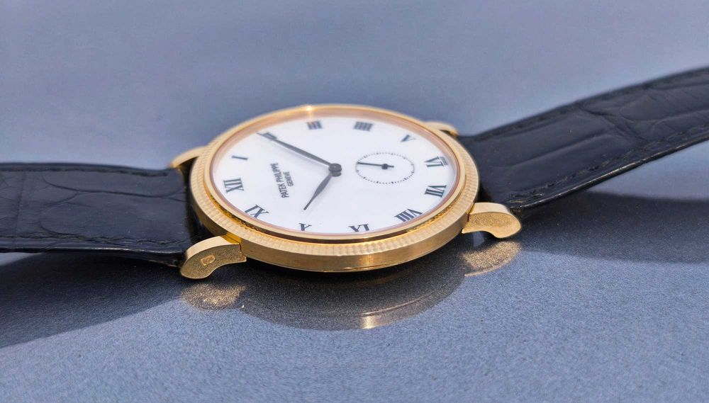 Patek Philippe Calatrava 33mm Gold 18k Original Złoty zegarek