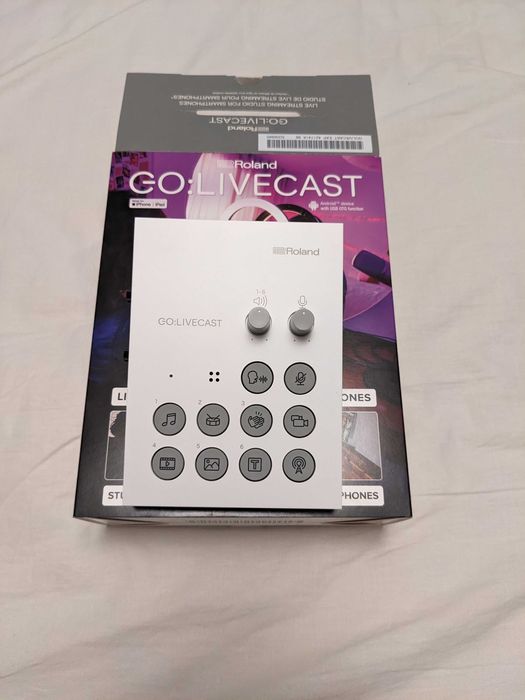 Roland GO:LIVECAST потоковое вещание на базе смартфона/планшета