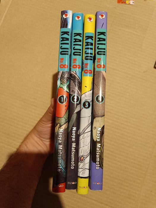 Manga Kaiju no8 1-4