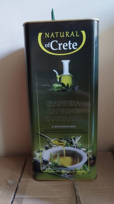 Oliwa z oliwek kraj pochodzenia Grecja