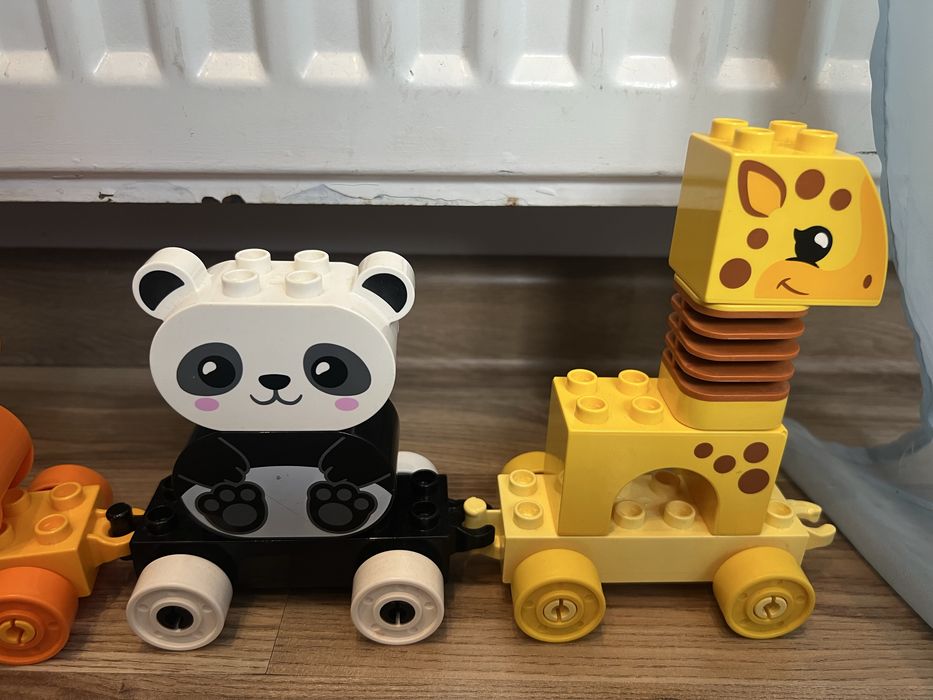 Потяг конструктор тварини lego duplo оригінал