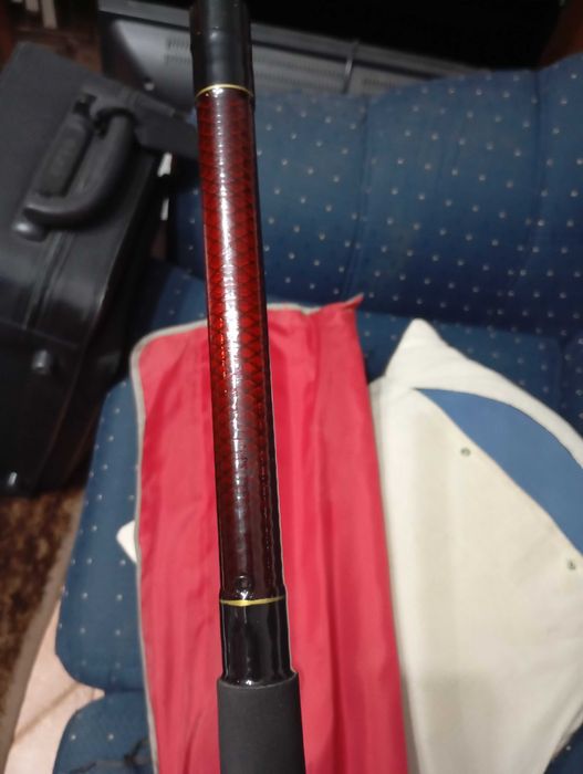 Cana de pesca nova linha profissional de fibra de carbono