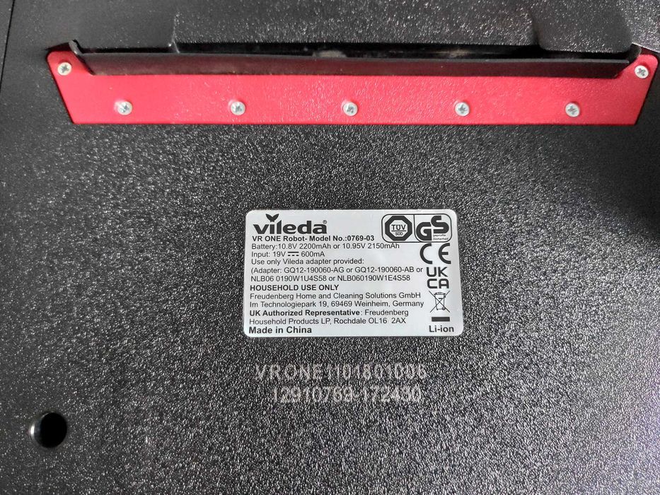 Robô Aspirador Robot Vileda VR One