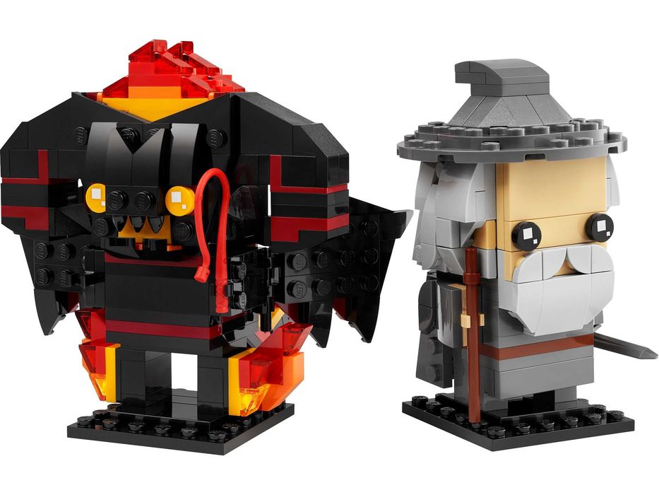 LEGO BrickHeadz 40631 Gandalf Szary i Balrog