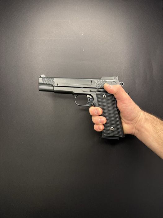 Іграшковий металевий пістолет Browning G20 Galaxy 6 мм пружинний