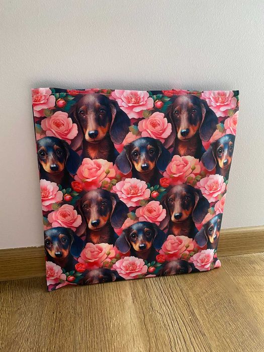 torba torebka w jamniki jamnik a4