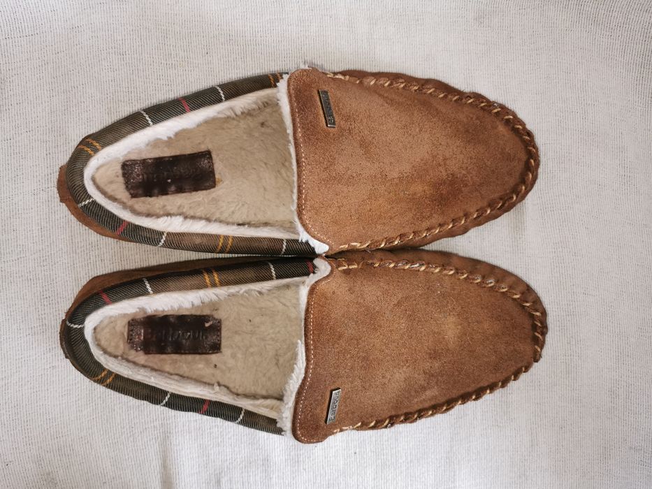 Barbour Monty Slippers Moccasin mokasyny 43
