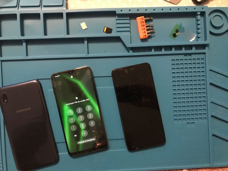 Reparações: Samsung, iPhone e outras marcas