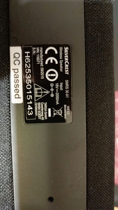 Колонка SILVERCREST WLAN, 30 Вт SMRS 30 A1